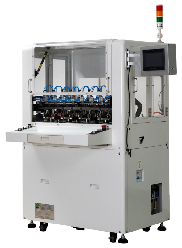 Eight station full-automatic flying fork winding machine