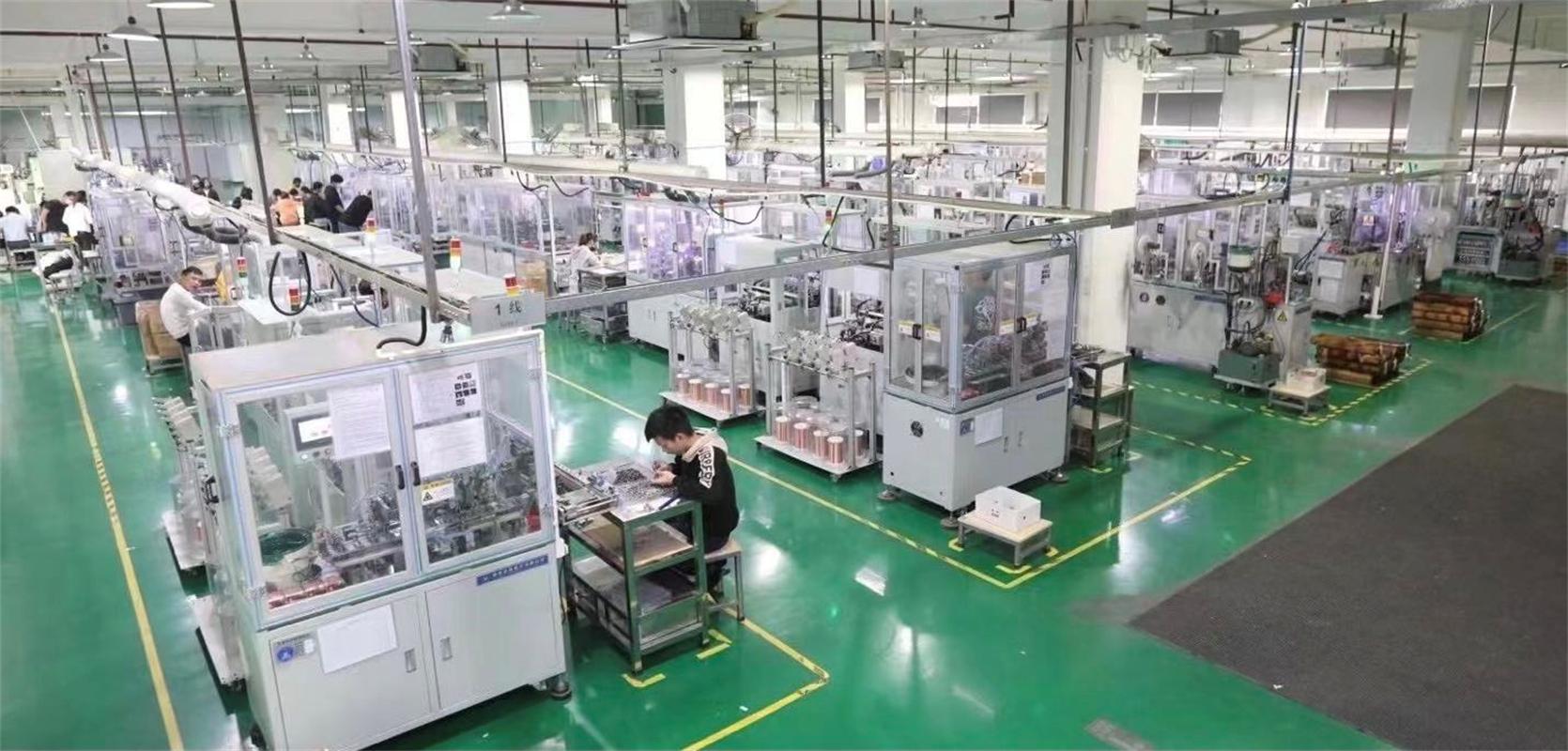 Full automatic low-voltage DC brush motor production line