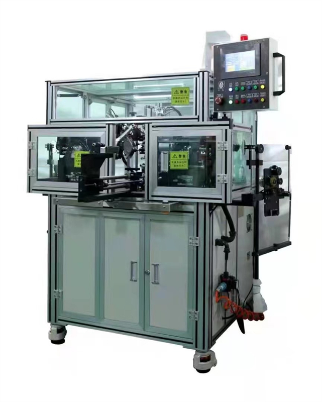 Full automatic flying fork winding machine