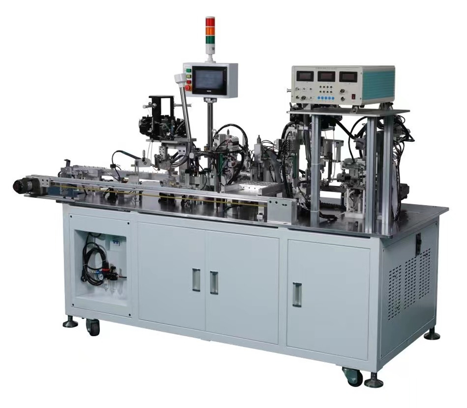 Full automatic soldering pressing sensitive machine