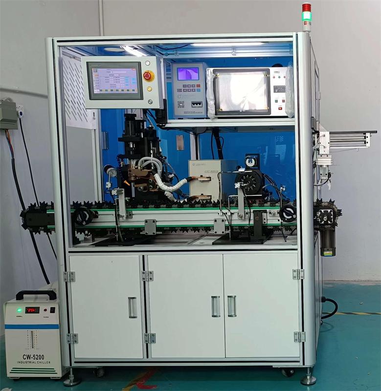 Full automatic spot welding testing machine