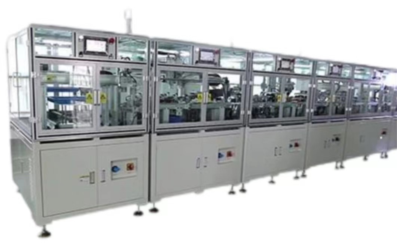 Fully automatic inner winding brushless motor assembly line